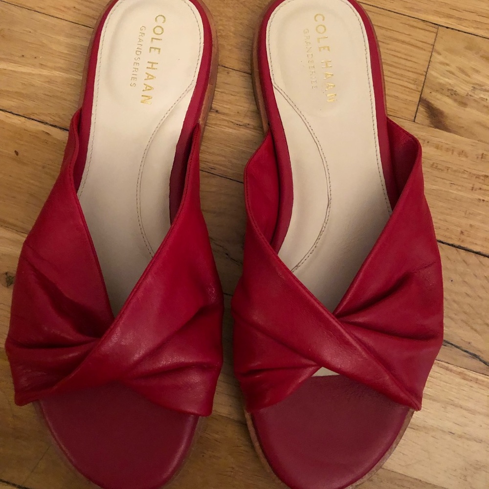 Cole Haan knotted sandals/mules